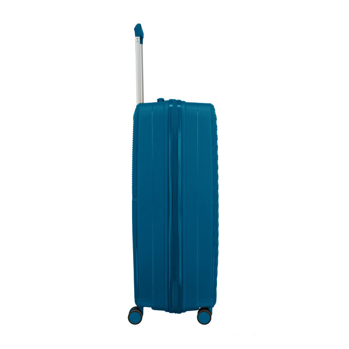 Travelite Travelite Pacific large 4-wiel reiskoffer 100L donker blauw
