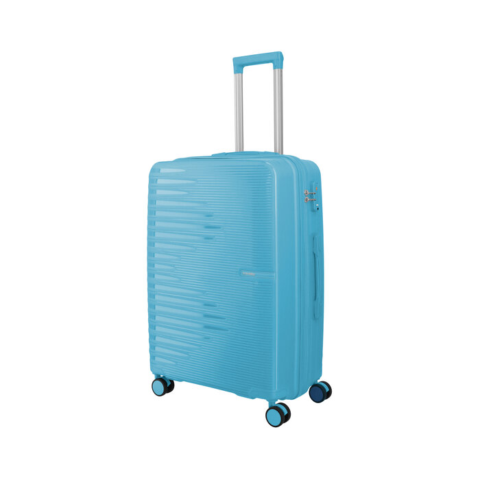 Travelite Travelite Pacific Medium 4-wiel reiskoffer 65L licht blauw