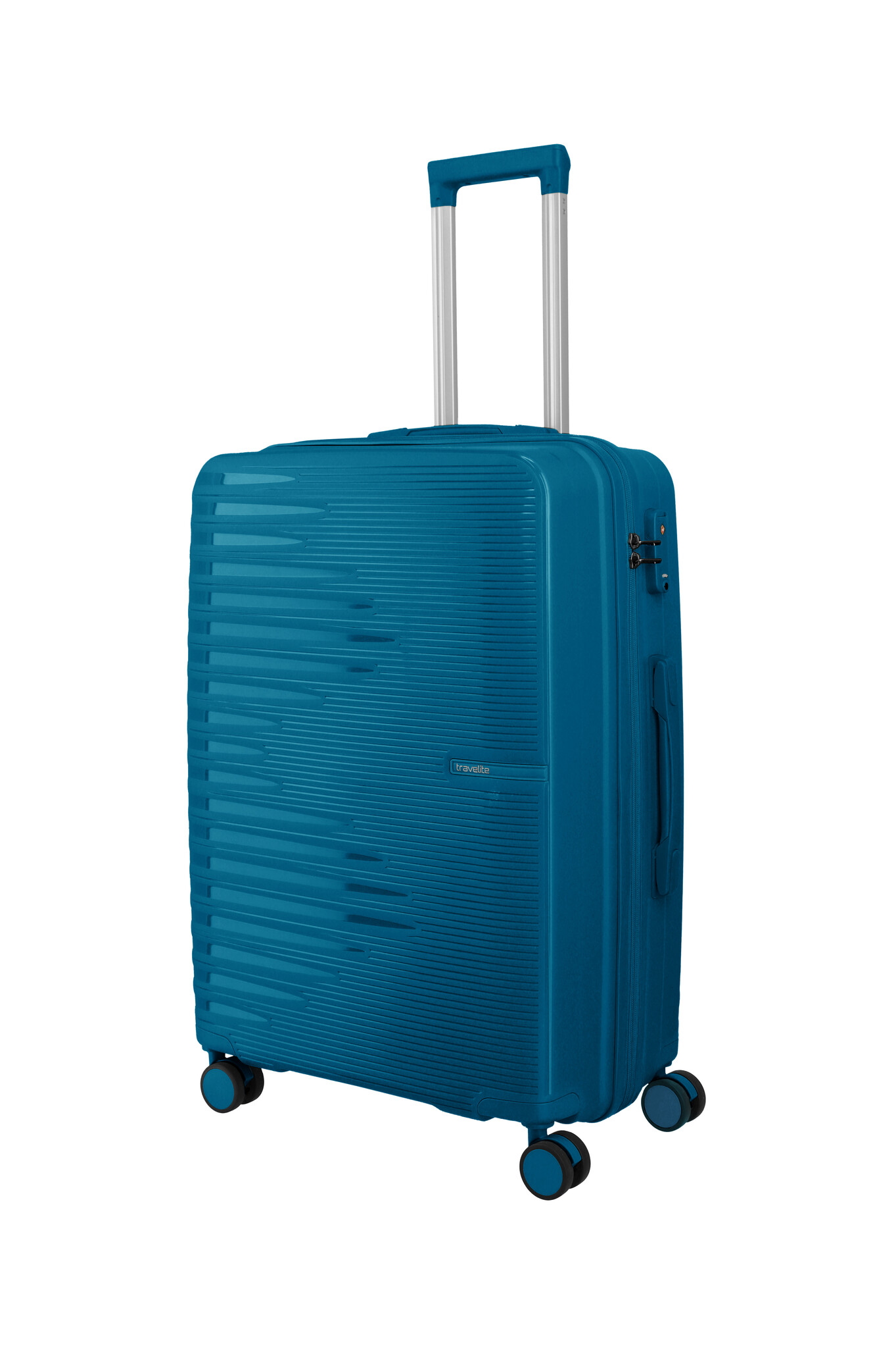 Travelite Travelite Pacific Medium 4-wiel reiskoffer 65L donker blauw