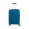 Travelite Pacific Medium 4-wiel reiskoffer 65L donker blauw