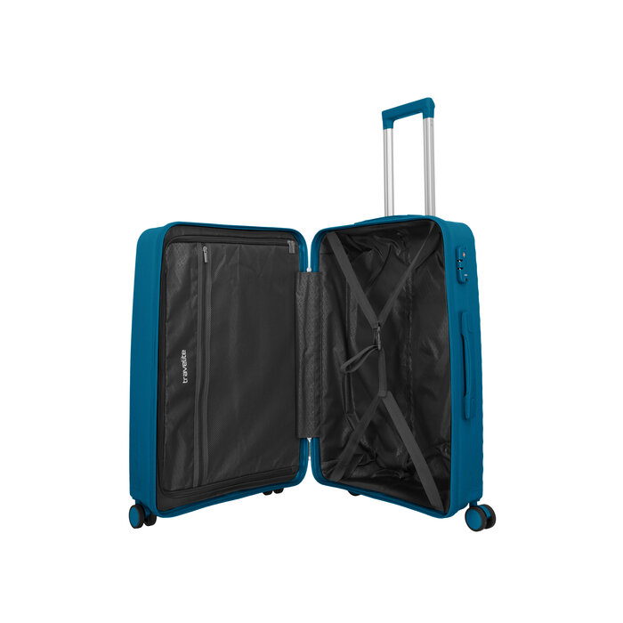 Travelite Travelite Pacific Medium 4-wiel reiskoffer 65L donker blauw