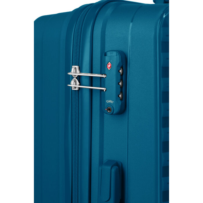 Travelite Travelite Pacific Medium 4-wiel reiskoffer 65L donker blauw