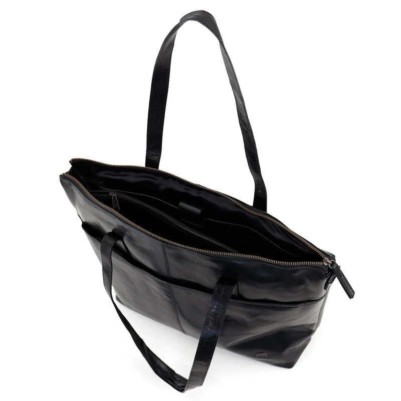 Bear Design Bear Design Manouk 15" laptop-shopper zwart