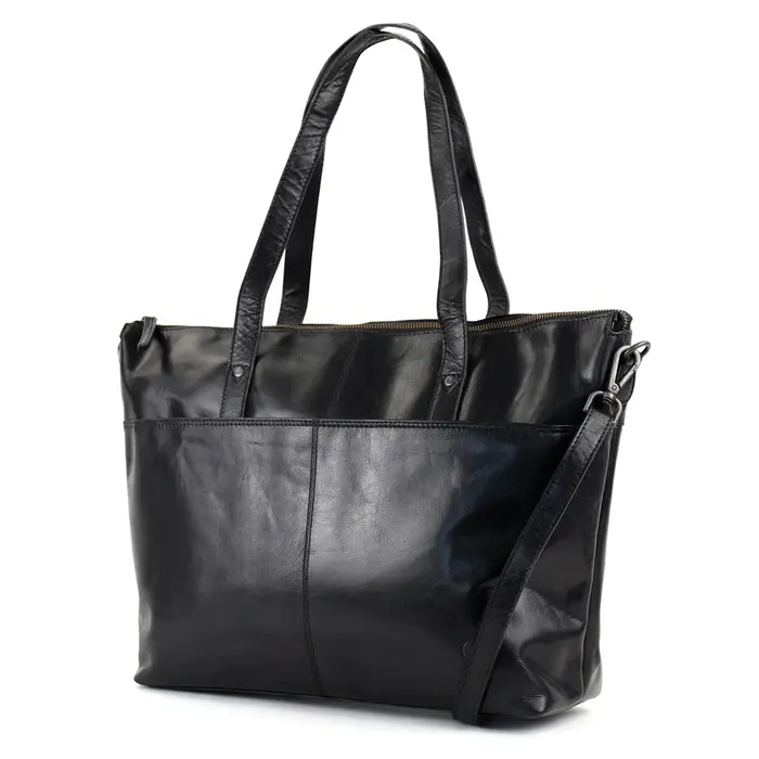 Bear Design Bear Design Manouk 15" laptop-shopper zwart