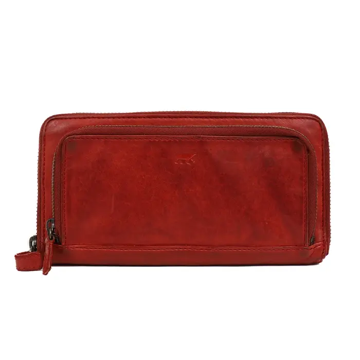 Bear Design Bear Design Isa 12cc rits-portemonne/clutch rood