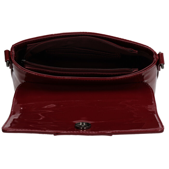 Charm London Charm London Kensington Handtas lak-bordeaux