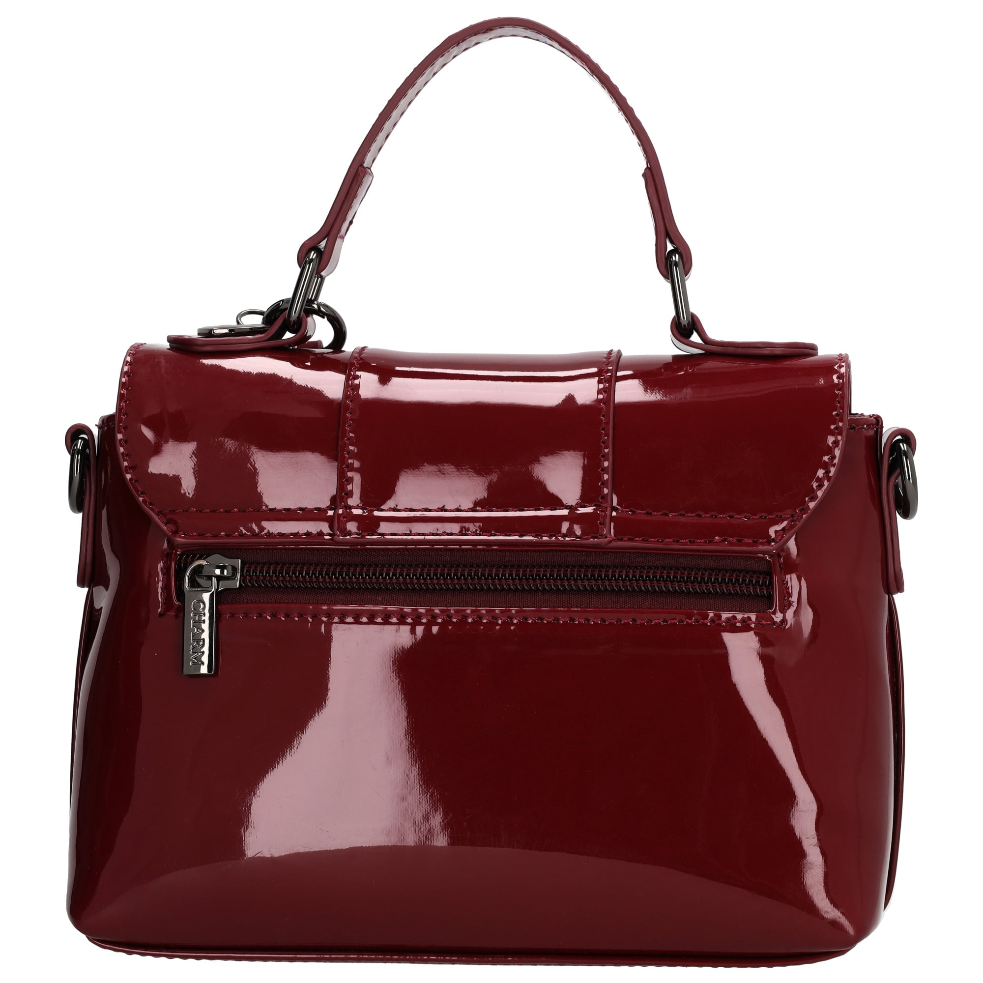 Charm London Charm London Kensington Handtas lak-bordeaux
