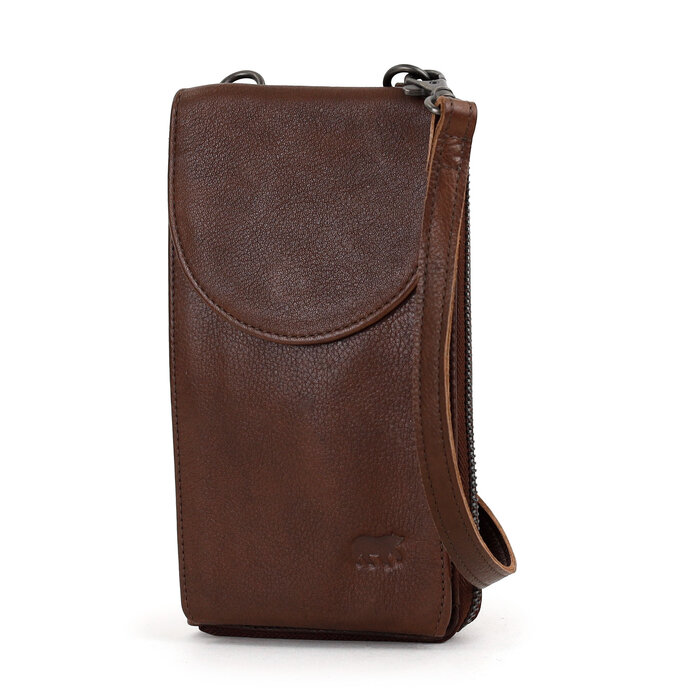 Bear Design Bear Design Patty portemonnee-telefoontasje bruin