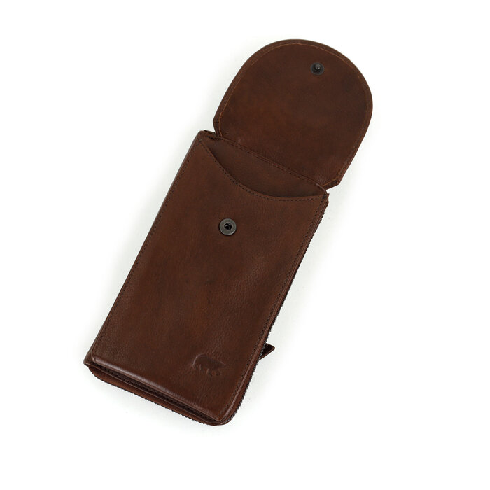 Bear Design Bear Design Patty portemonnee-telefoontasje bruin