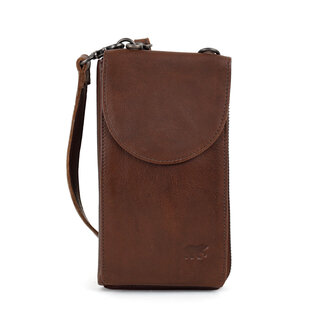 Bear Design Bear Design Patty portemonnee-telefoontasje bruin