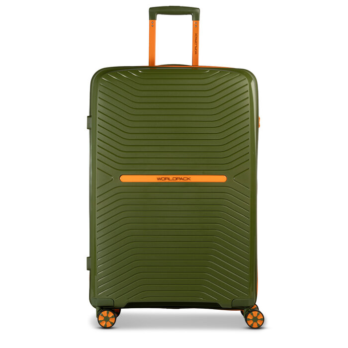 Worldpack Lumen 4-wiel handbagage-koffer 55x38x20cm groen
