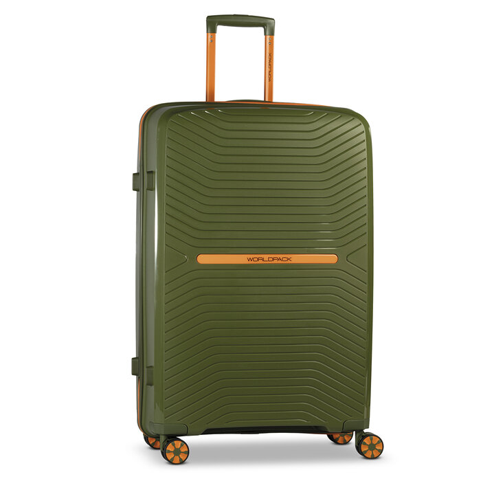 Worldpack Lumen 4-wiel handbagage-koffer 55x38x20cm groen