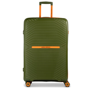Worldpack Lumen 4-wiel trolley-reiskoffer 66cm groen