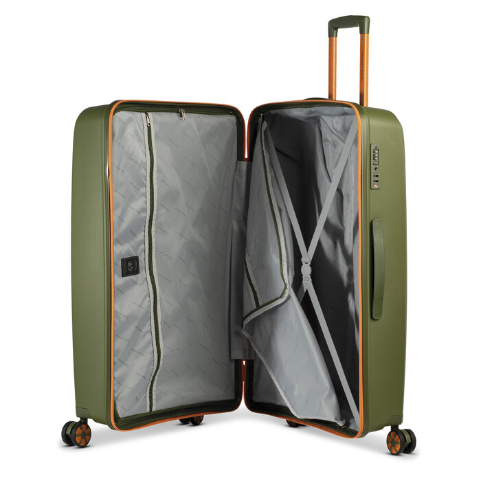 Worldpack Lumen 4-wiel trolley-reiskoffer 66cm groen