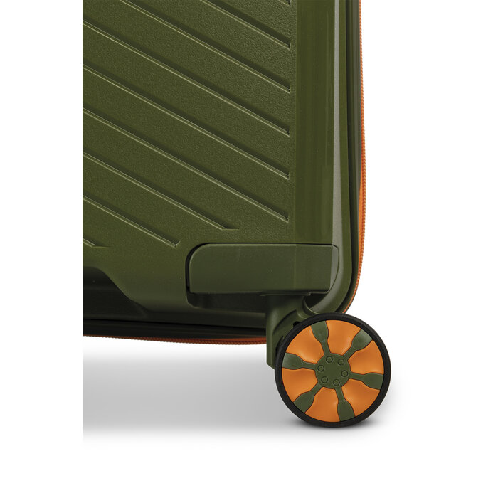 Worldpack Lumen 4-wiel trolley-reiskoffer 66cm groen