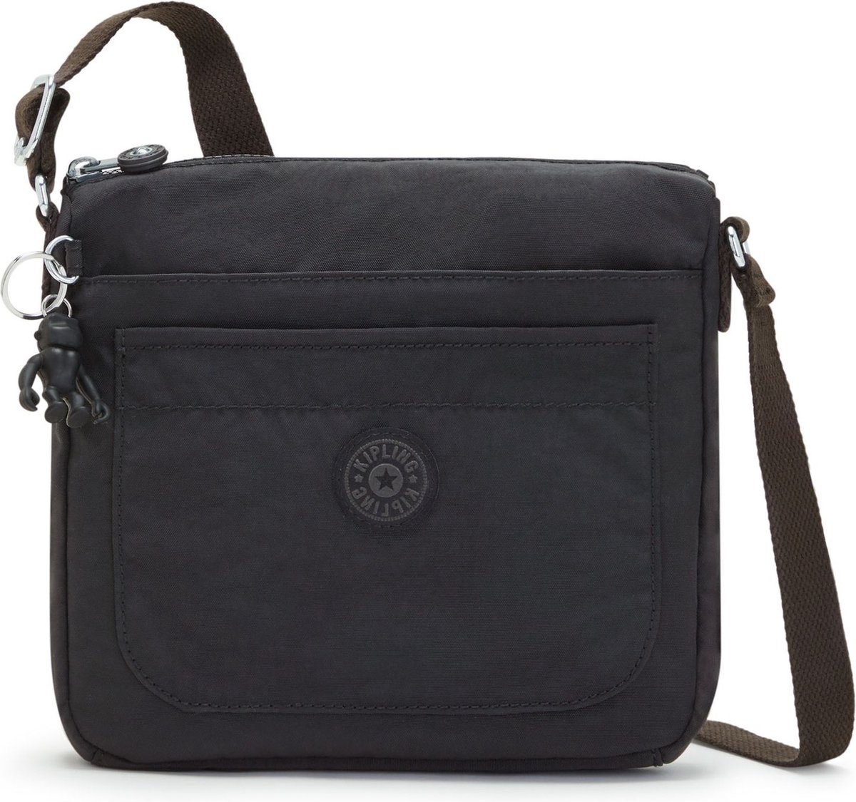 Kipling Kipling Sebastian schoudertasje black noir