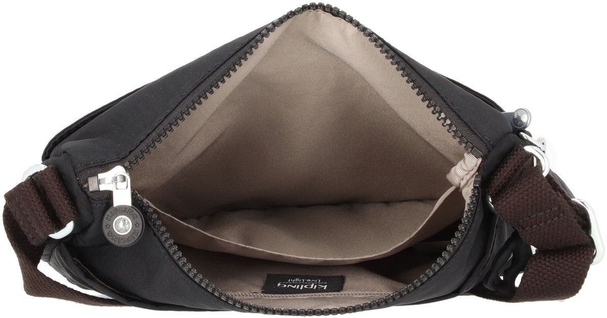 Kipling Kipling Sebastian schoudertasje black noir