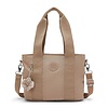 Kipling Minta M UP schoudertas tan beige