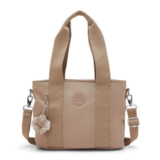 Kipling Kipling Minta M UP schoudertas tan beige