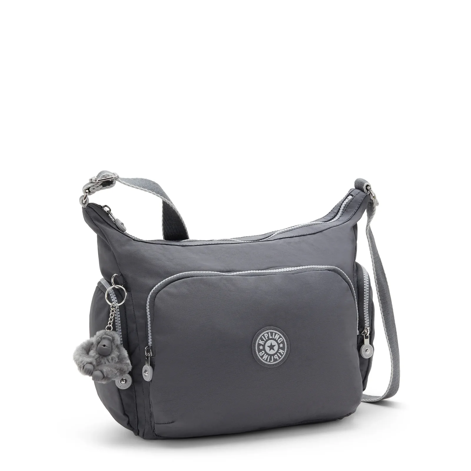 Kipling Kipling Gabb schoudertas moonlit grey