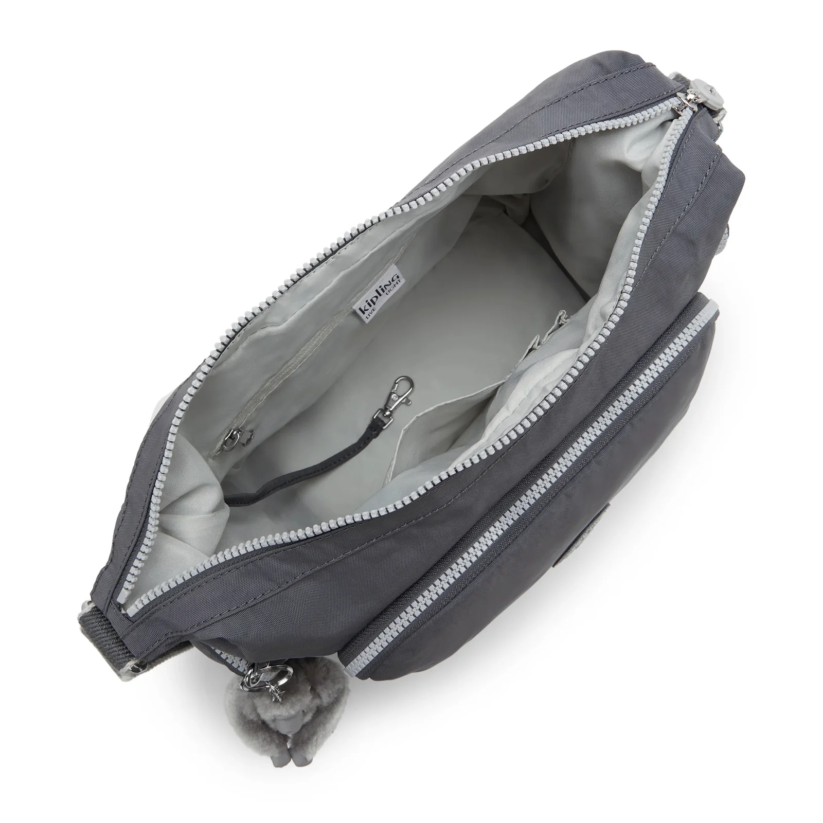 Kipling Kipling Gabb schoudertas moonlit grey