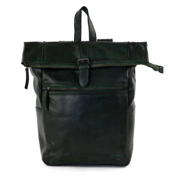 Bear Design Bear Design Rick CL 40007 leren rugtas groen