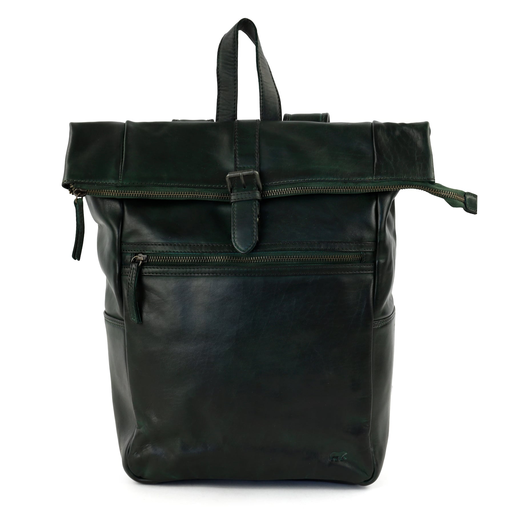 Bear Design Bear Design Rick CL 40007 leren rugtas groen