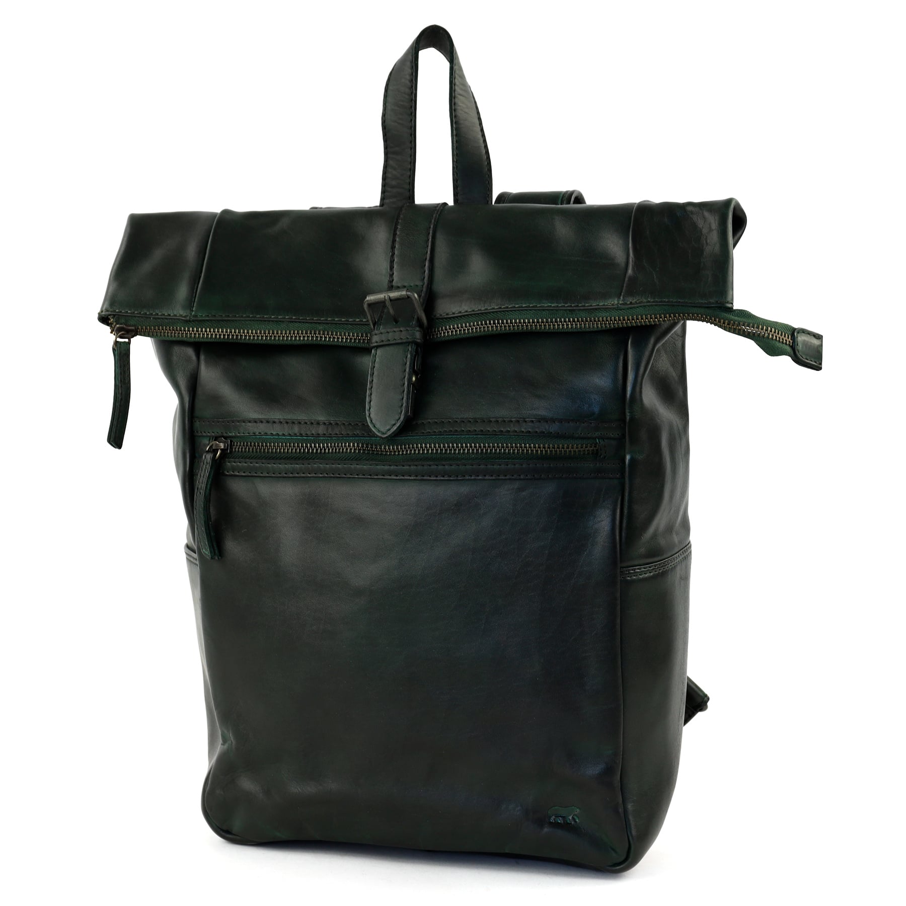Bear Design Bear Design Rick CL 40007 leren rugtas groen