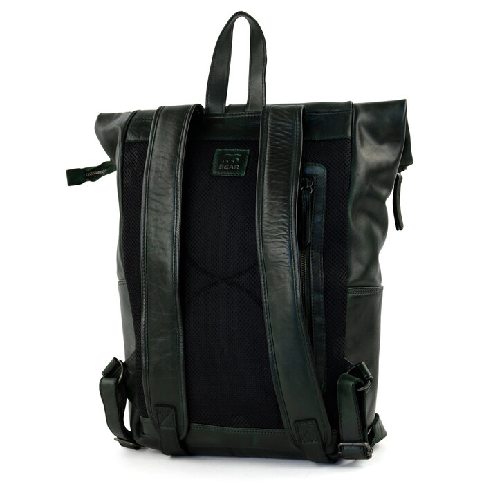 Bear Design Bear Design Rick CL 40007 leren rugtas groen
