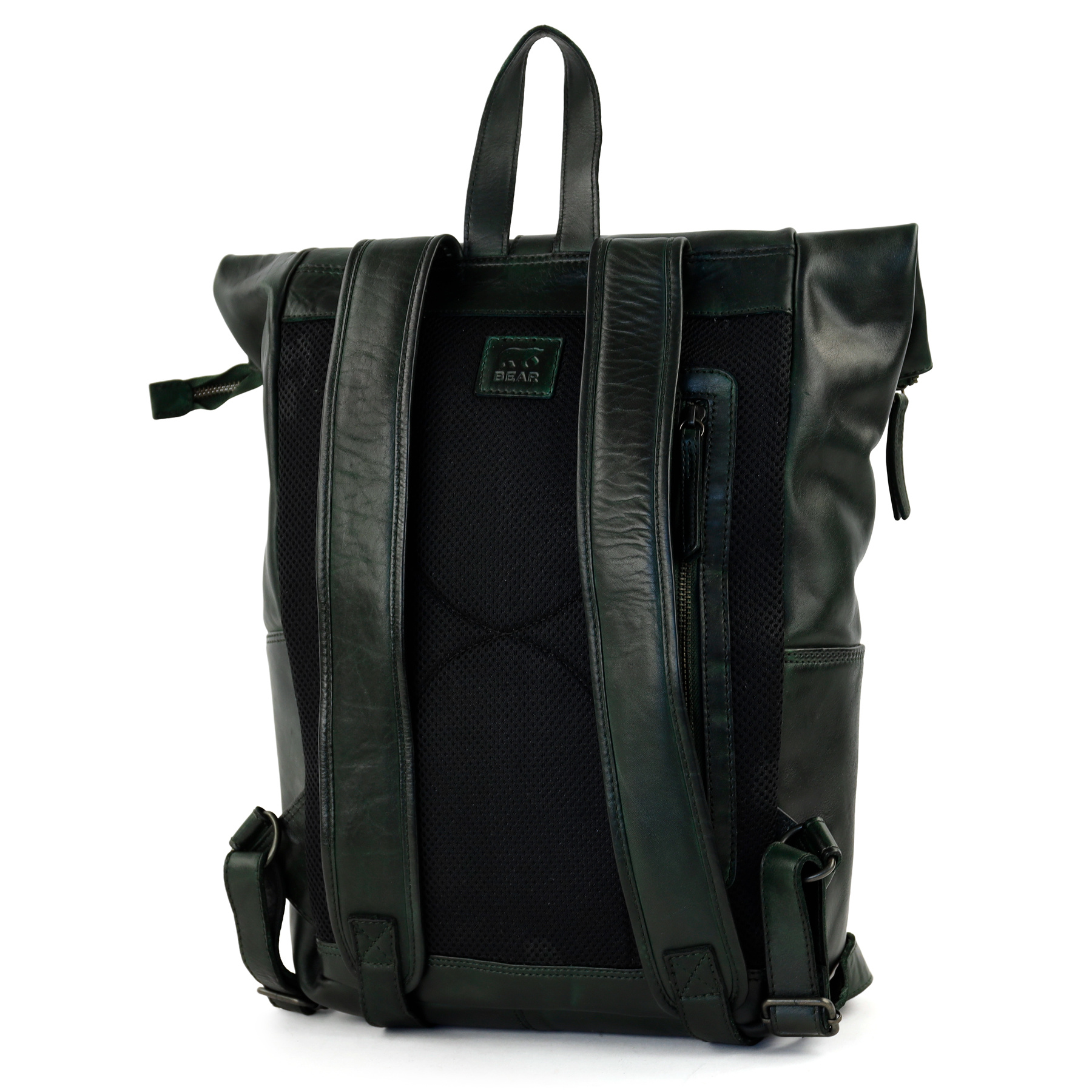 Bear Design Bear Design Rick CL 40007 leren rugtas groen