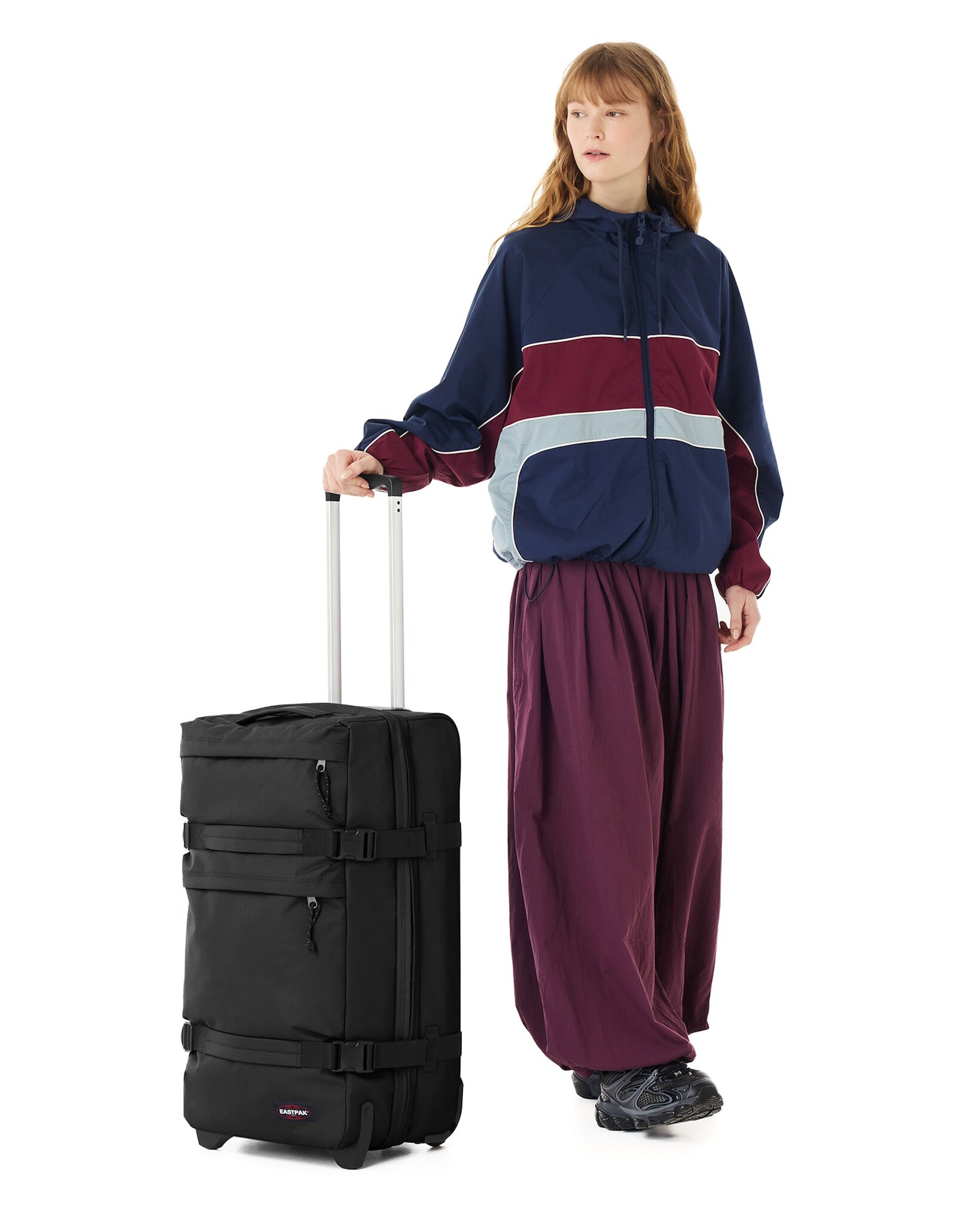 Eastpak Eastpak Transit'r plus M 75L reistas op wielen zwart