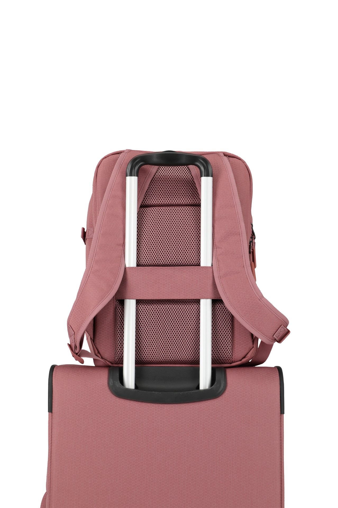 Travelite Travelte Kick Off 15.6" laptop-cabin rugtas (30x40x20-23cm) rose