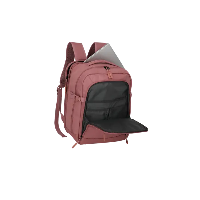 Travelite Travelte Kick Off 15.6" laptop-cabin rugtas (30x40x20-23cm) rose