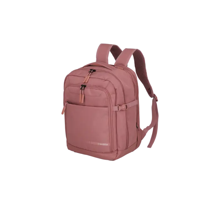Travelite Travelte Kick Off 15.6" laptop-cabin rugtas (30x40x20-23cm) rose