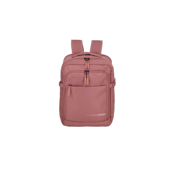 Travelite Travelte Kick Off 15.6" laptop-cabin rugtas (30x40x20-23cm) rose