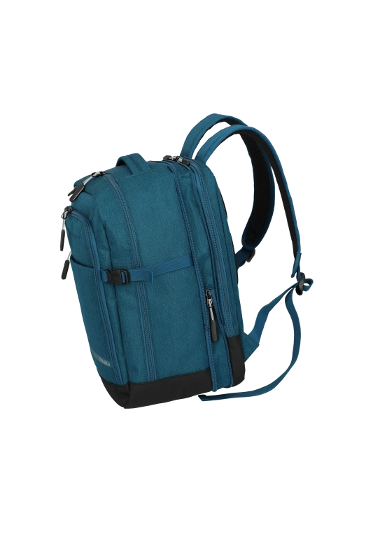 Travelite Travelte Kick Off 15.6" laptop-cabin rugtas (30x40x20-23cm) petrol