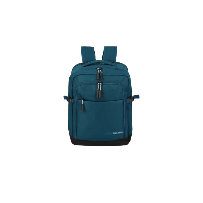 Travelite Travelte Kick Off 15.6" laptop-cabin rugtas (30x40x20-23cm) petrol