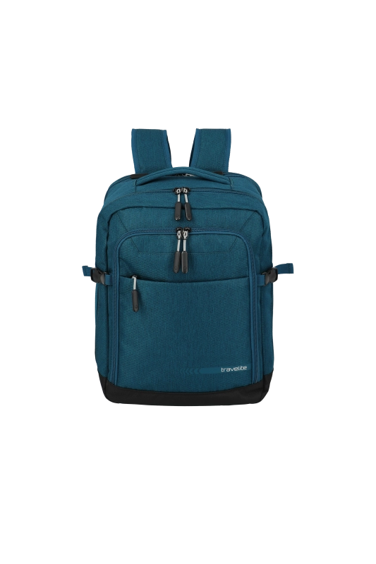 Travelite Travelte Kick Off 15.6" laptop-cabin rugtas (30x40x20-23cm) petrol