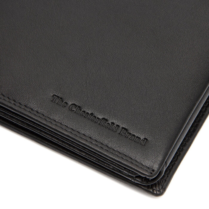 Chesterfield Chesterfield Soft Nappa Hendrick 9cc billfold zwart