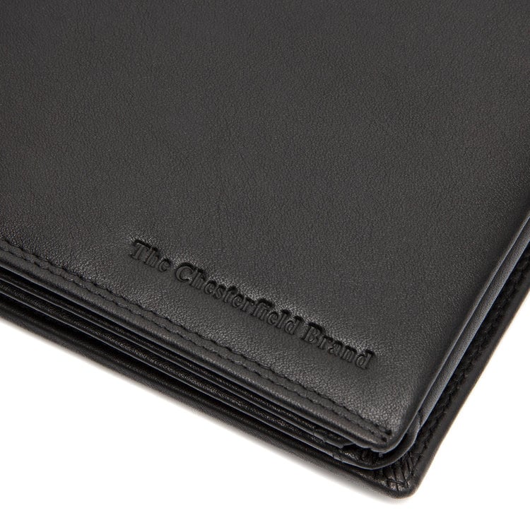 Chesterfield Chesterfield Soft Nappa Hendrick 9cc billfold zwart