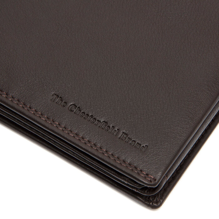 Chesterfield Chesterfield Soft Nappa Hendrick 9cc billfold bruin