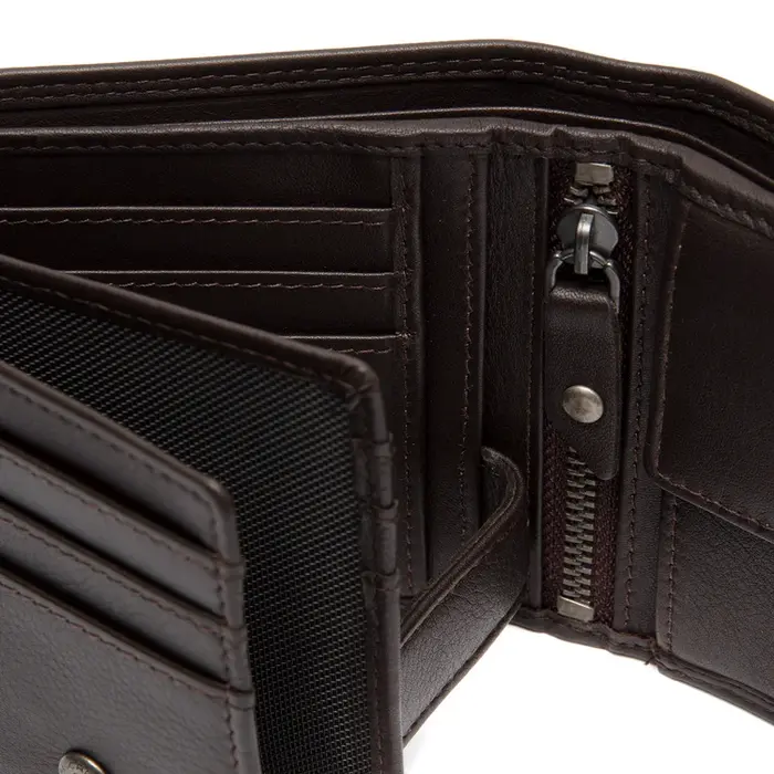 Chesterfield Chesterfield Soft Nappa Hendrick 9cc billfold bruin
