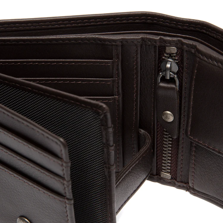 Chesterfield Chesterfield Soft Nappa Hendrick 9cc billfold bruin