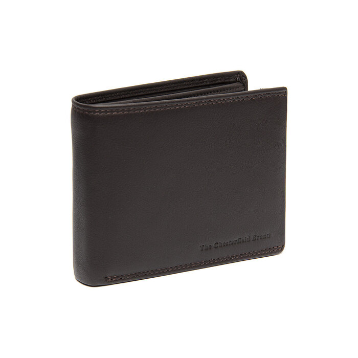 Chesterfield Chesterfield Soft Nappa Hendrick 9cc billfold bruin