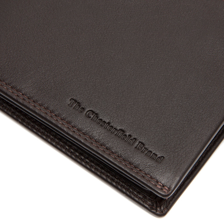 Chesterfield Chesterfield Soft Nappa Lynwood 6cc billfold bruin