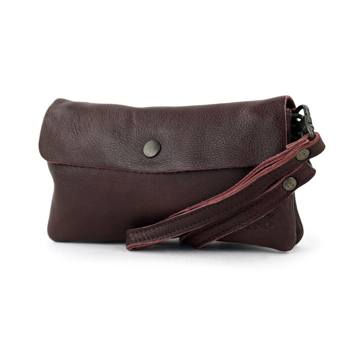 Bear Design Bear Design Lydia clutch-schoudertasje-telefoontasje bordeaux
