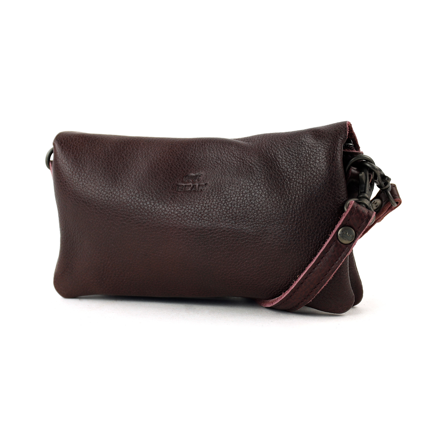 Bear Design Bear Design Lydia clutch-schoudertasje-telefoontasje bordeaux
