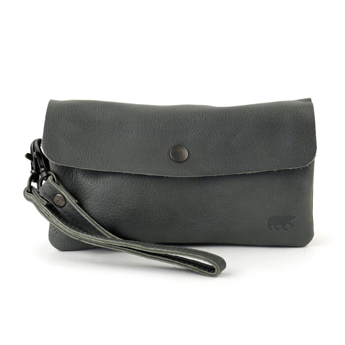 Bear Design Bear Design Lydia clutch-schoudertasje-telefoontasje charcoal