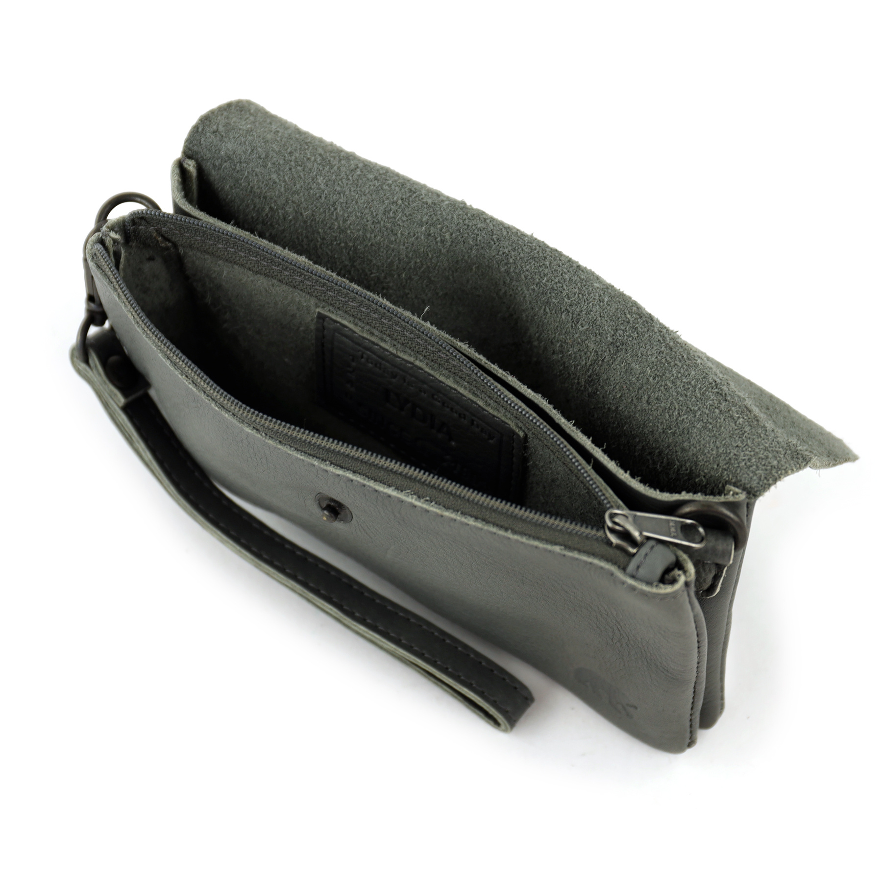 Bear Design Bear Design Lydia clutch-schoudertasje-telefoontasje charcoal