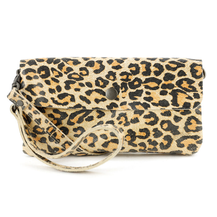 Bear Design Bear Design Lydia clutch-schoudertasje-telefoontasje small panther
